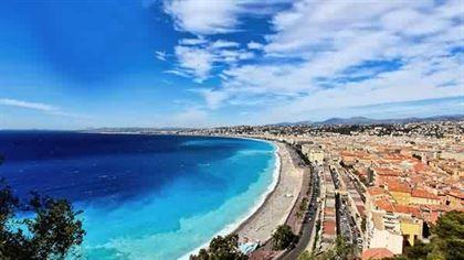 Nice on french riviera