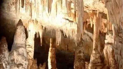 The speleology in France, provence, le Var