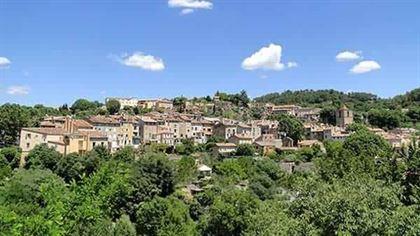 La Provence country of the hike in France