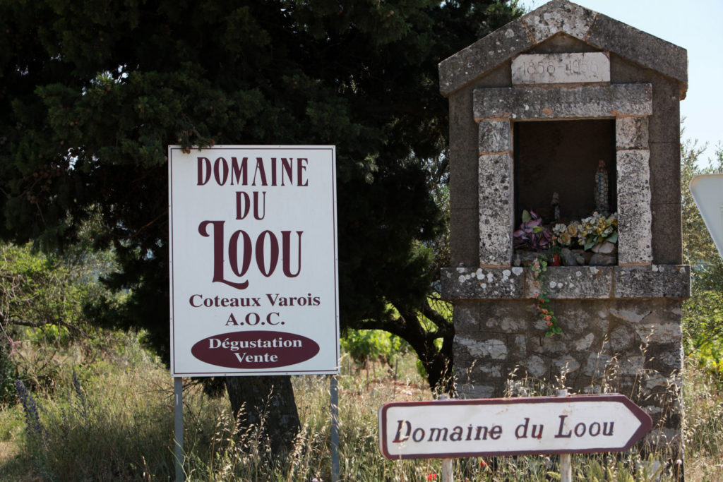 Vin de Provence coteaux varois domaine du loou