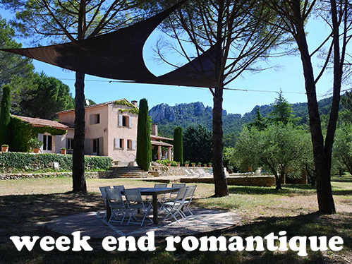 week end romantique Var